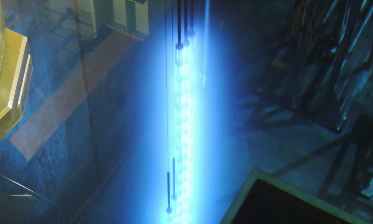 The first cobalt component for medical use was successfully developed at Qinshan Nuclear Power plant after being exposed to irradiation on April 1, 2019, symbolizing China owned the ability to independently produce medical cobalt-60 radioactive sources. Photo: Courtesy of CNNP
