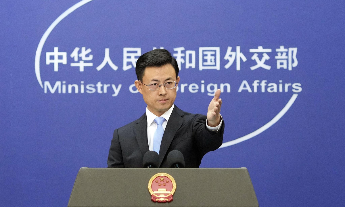 Chinese Foreign Ministry spokesperson Guo Jiakun 